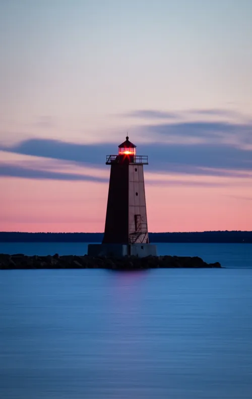Manistique East Breakwater Lighthouse - United States