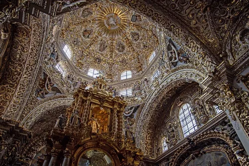 Capilla del Rosario - Templo de Santo Domingo - Mexico