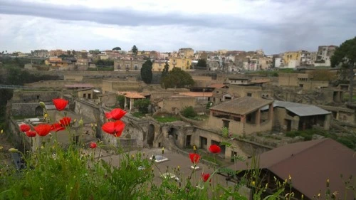 Parco archeologico Ercolano - From Ingresso, Italy
