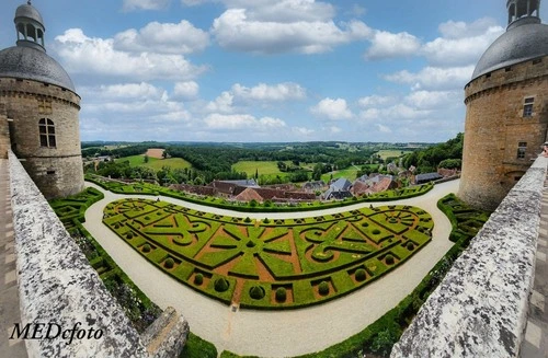 Chateau hautefort - From In het chateau, France