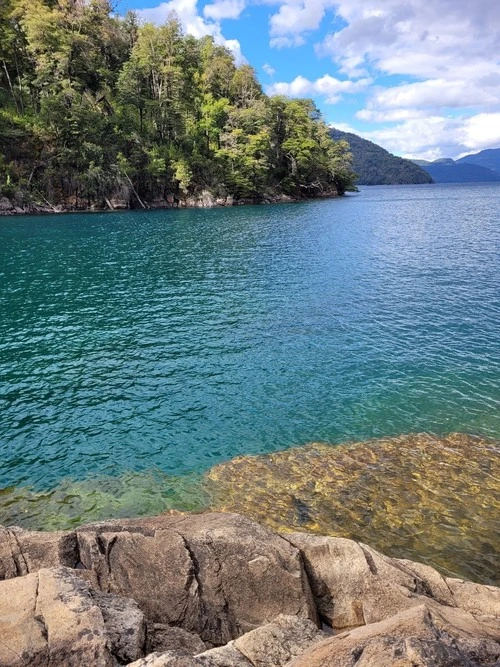 Lago Lacar - Depuis Playa de Yuco, Argentina