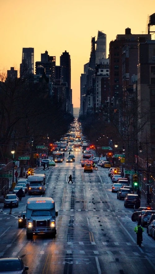 Amsterdam Avenue - Din Columbia University, United States