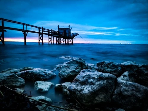 Carrelet meschers sur gironde - Desde Meschers sur Gironde, France