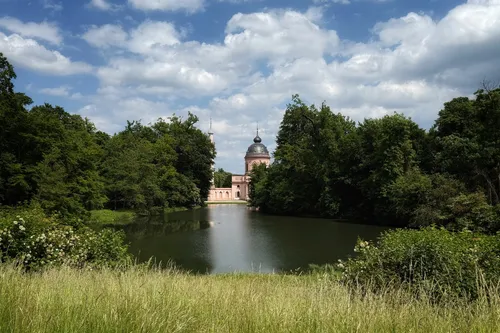 Mosque in The Palace Garden - Desde Merkurtempel, Germany