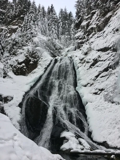 Bride's Veil Waterfall - Romania