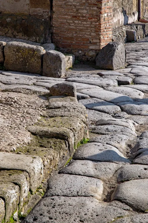 Archaeological Park of Herculaneum - From Casa del Tramezzo di Legno, Italy