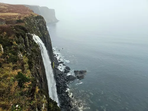 Mealt Falls - From Kilt Rock Viewpoint, United Kingdom