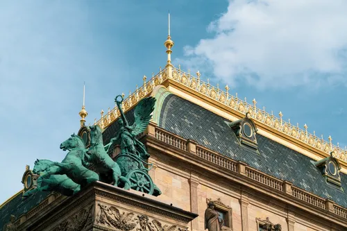 National Theatre - From Most Legií, Czechia