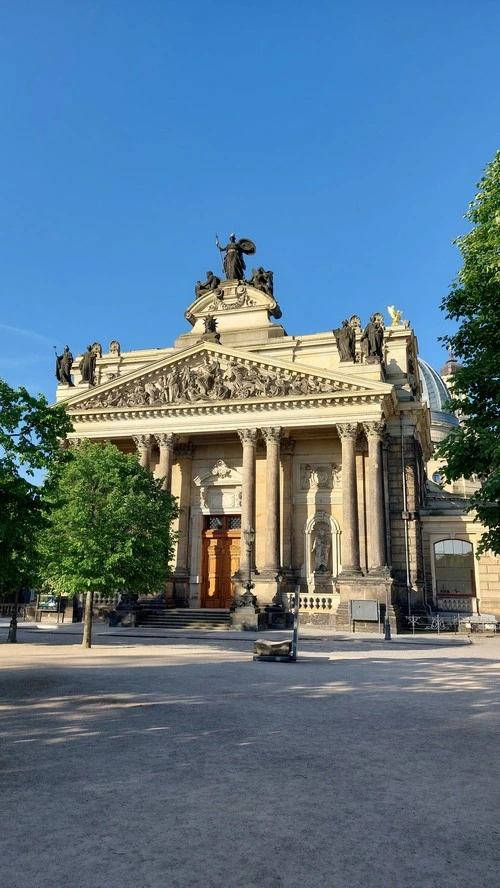 Kunsthalle im Lipsiusbau - Aus Brühl's Terrace, Germany