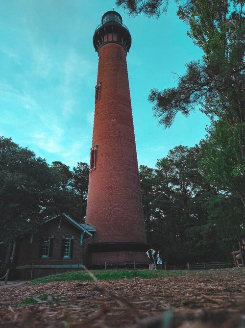 Currituck Beach Lighthouse - Desde Plaza o jardín Currituck Beach, United States