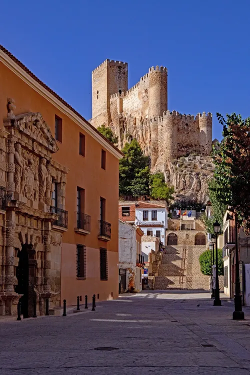 Castillo de Almansa - From Plaza Santa María, Spain