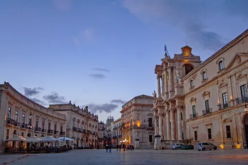 Piazza del Duomo di Siracusa - Italy