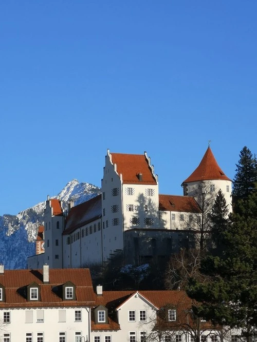Hohes Schloss Füssen - Depuis Parkplatz, Germany