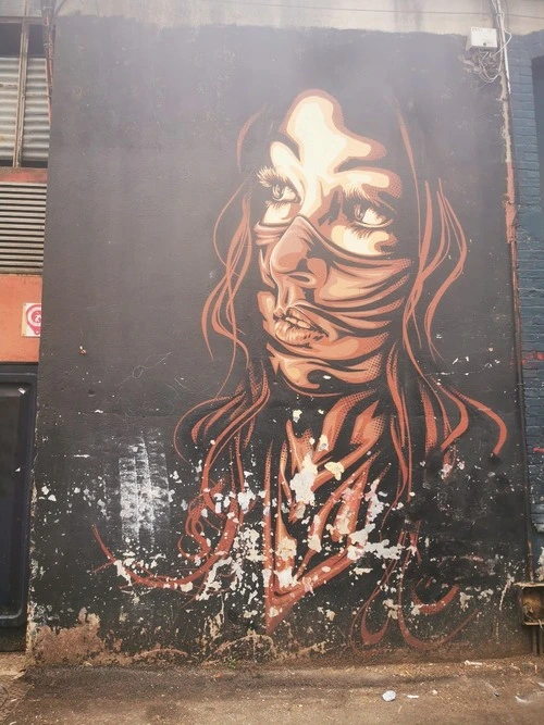 Street Art - Din Flea Market, France