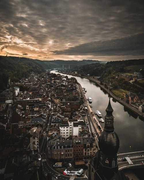 Dinant - From Citadel van Dinant, Belgium