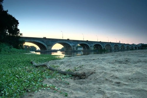 Pont de Dumnacus - From Loira River, France