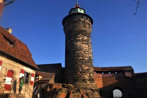 Sinwell Tower - Von Imperial Castle of Nuremberg, Germany