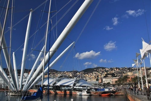 Porto Antico e il Bigo - Aus Porto Antico, Italy