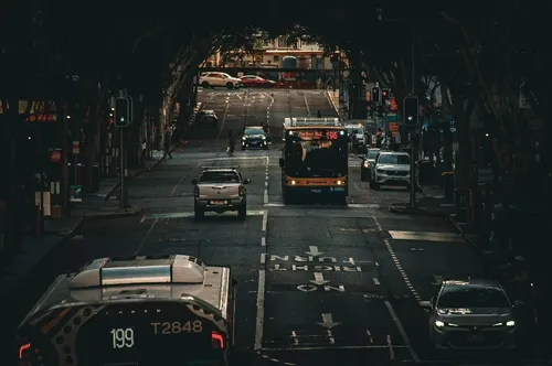 Adelaide Street - Aus Pedestrian bridge, Australia
