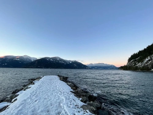 Howe Sound - From Porteau Cove Marine Park, Canada
