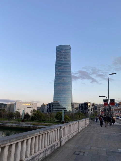Iberdrola Dorrea - From Puente de Deusto / Deustuko zubia, Spain