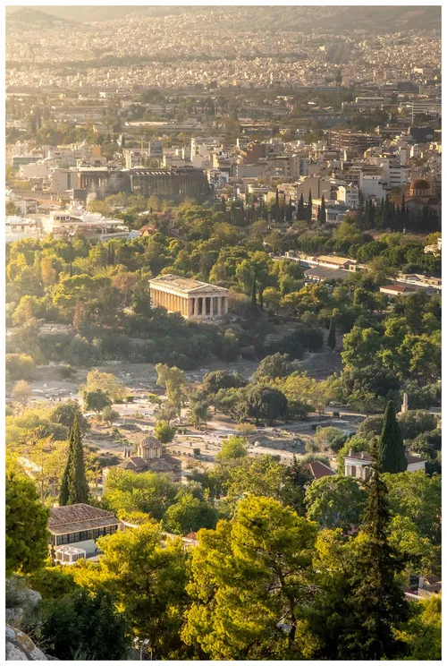 Temple of Hephaestus - Da Acropolis of Athens, Greece