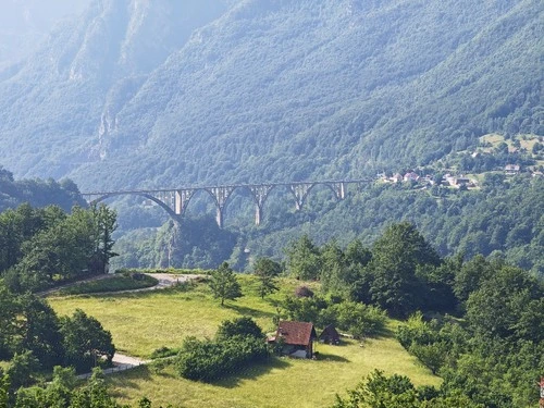 Tara bridge - Desde Suza Evrope restaurant, Montenegro