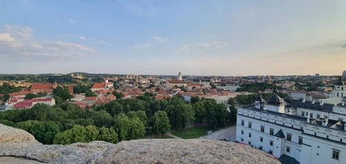 Vilnius old town - From Gediminas castle, Lithuania