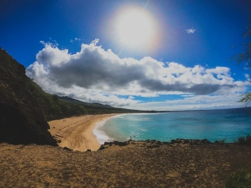 Big Beach - From Trail, United States